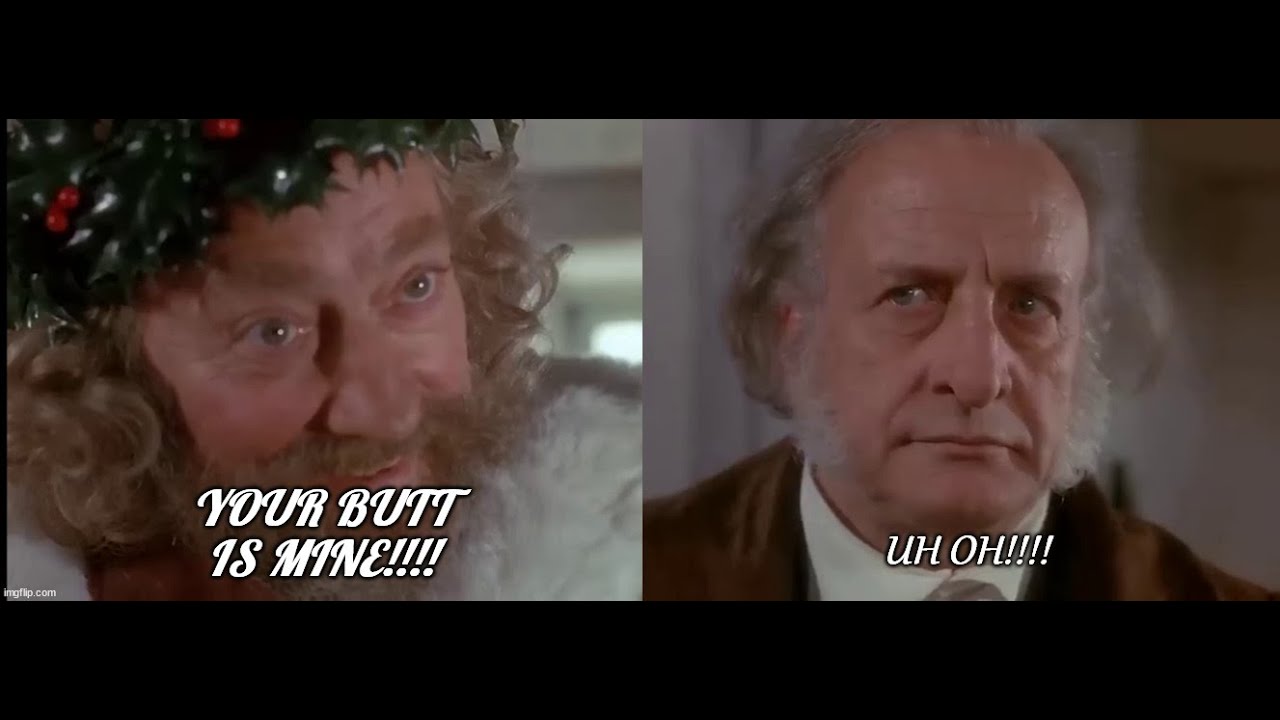 Ghost Of Christmas Present Puts Scrooge ON BLAST!! 