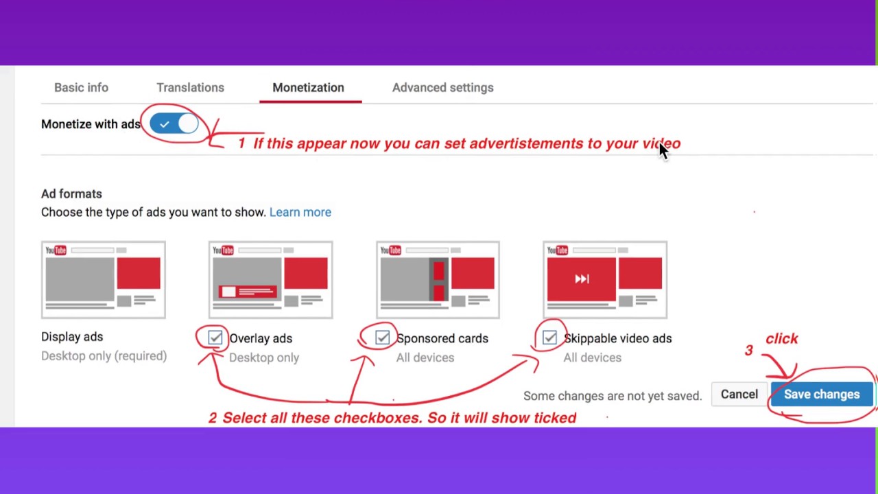 How to place Ads on your YouTube channel videos- Beginners YouTube Monetization Part 3 seo kang joon
