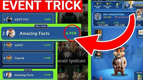 Use This Trick To Rank Higher In Every Event- (Hamster Kombat GameDev Events)