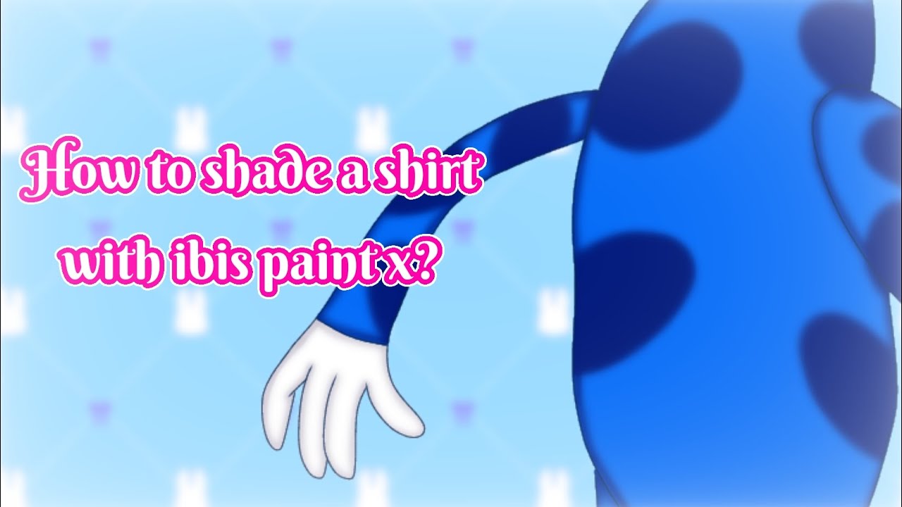 How to shade a shirt with ibis paint x? // Tutorial - YouTube