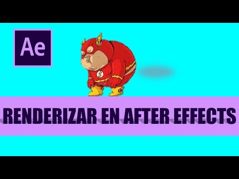 Como Renderizar En After Effects | Renderizar Alfa - YouTube