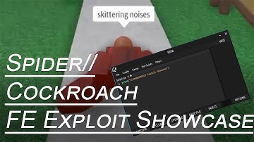 FE Spider exploit showcase [ROBLOX]