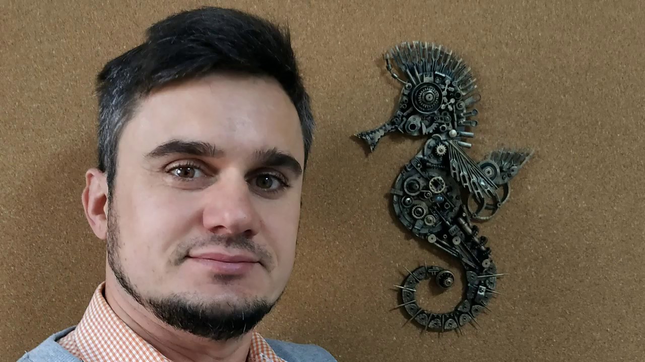 Steampunk. How to make a seahorse / Стимпанк. Как сделать морского конька