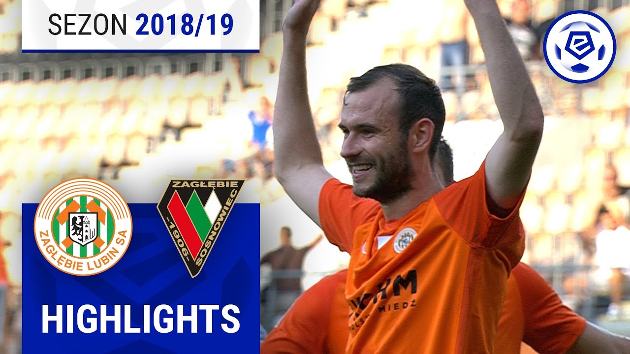 Zagłębie Lubin - Zagłębie Sosnowiec 2:1 | SKRÓT | Ekstraklasa 2018/19 | 2. Kolejka