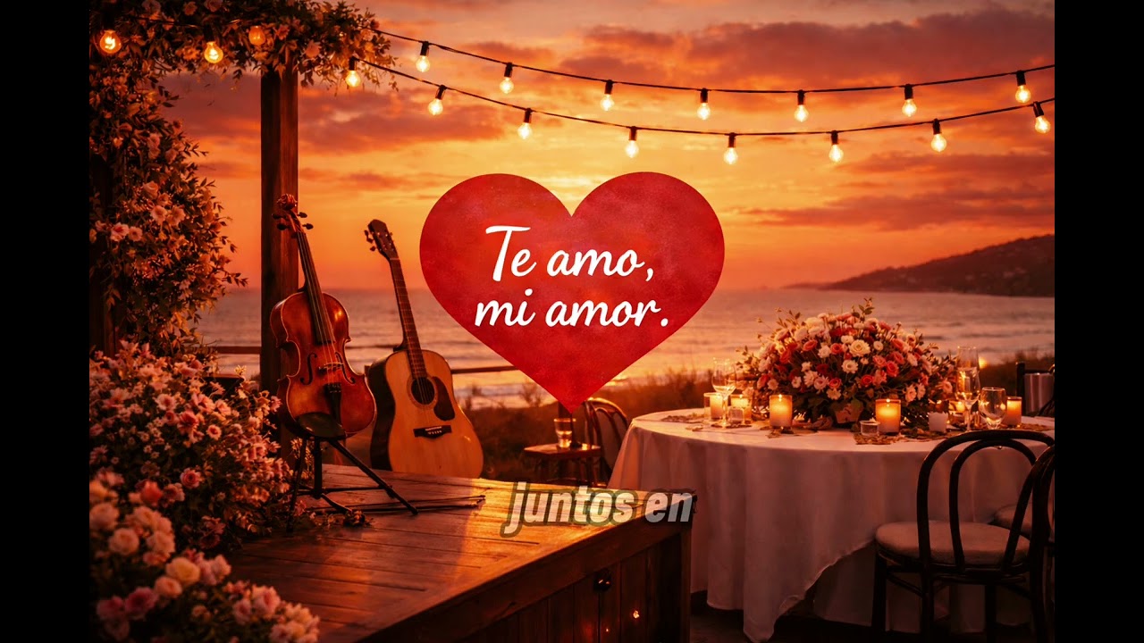 Te Amo mi amor #bolero romántico #musica #music 