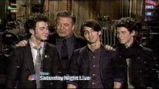 The Jonas Brothers SNL promo * Alec Baldwin threatens Kevin
