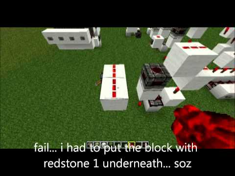 Minecraft - wireless redstone (BUD)