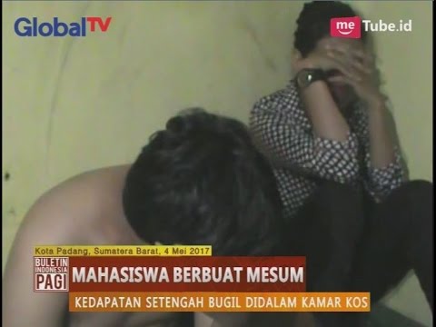 Mahasiswa Berbuat Mesum di Kamar Kos Digrebek Warga - BIP 05/05