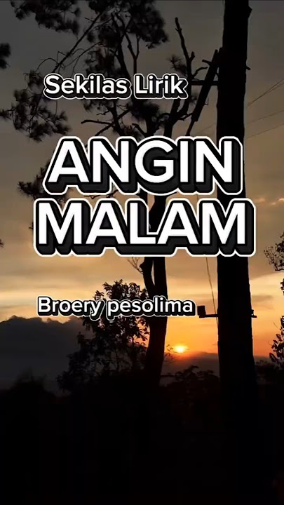 Lagu Angin Malam Broery pesolima#shortsindonesia#fypindonesia#broerypesolima#lagukenangan#cliplagu#
