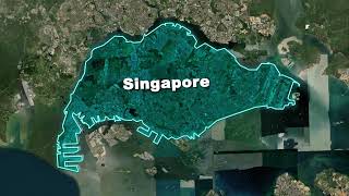 Singapore Free GeoLayer Map Animation