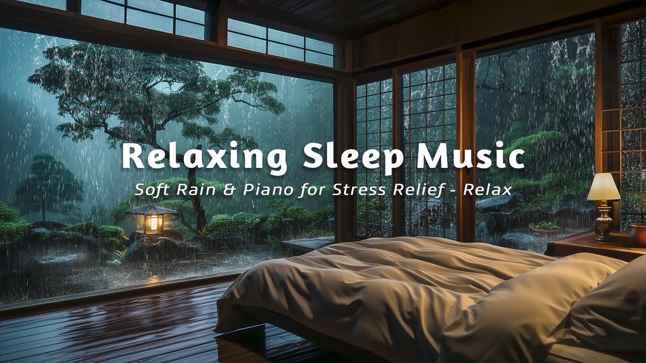 Deep Sleep and Stress Relief + Insomnia | Relaxing Piano Music with ...