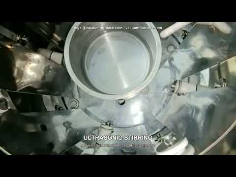 Ultrasonic Stirring | HuanYu Vacuum Furnace Equipment product video thumbnail