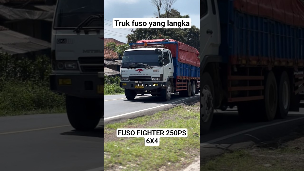 truk Fuso yang langka,  fighter 250ps 6X4