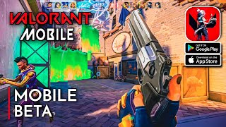 Valorant Mobile GAMEPLAY | New 5v5 FPS on Mobile | UltraGraphics Android IOS