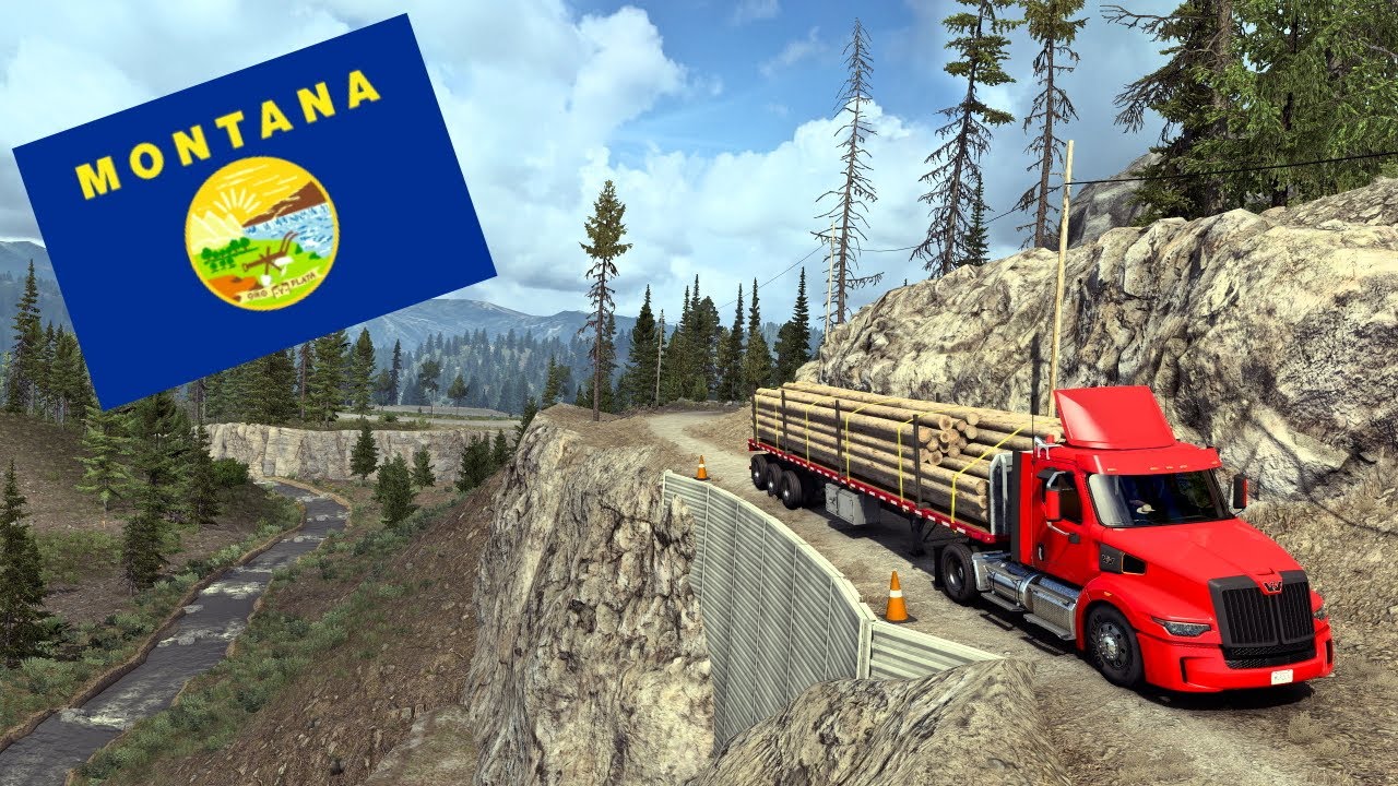 ATS [GR] Montana Dlc Thompson FallsKalispellGlacier National Park