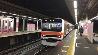 武蔵野線209系500番台、EF210形貨物列車@東所沢駅（2020.04）