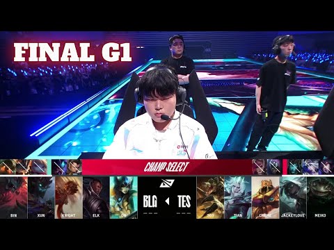 BLG vs TES - Game 1 | Grand Final S14 LPL Spring Playoffs 2024 | Bilibili Gaming vs Top Esports G1