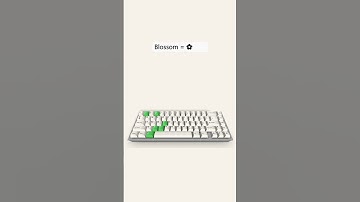 Blossom 🌼 | Unicode Shortcut Key (Code 1F33C) | #computer #Symbol #typing #keyboard #tricks