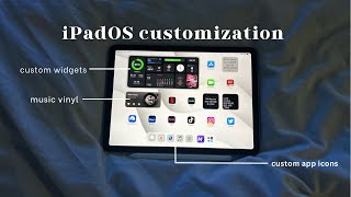 how to customize your ipad with iOS 16! (wallpapers, widgets, app icons, and more) screenshot 2