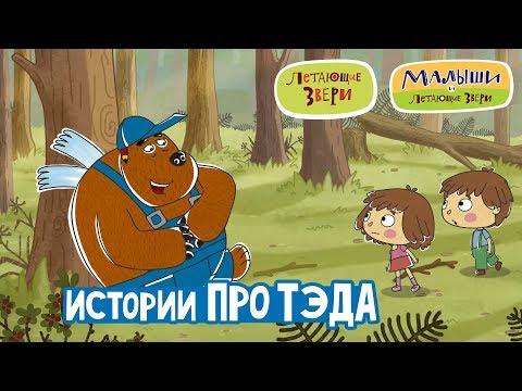 Летающие Звери - Сборник «Истории Про Медведя Тэда» - Малыши И Летающие Звери 13