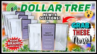 🔥 DOLLAR TREE HAUL Worthy Finds You NEED To GRAB Now! New STORAGE, Viral Squishy & Name Brands!