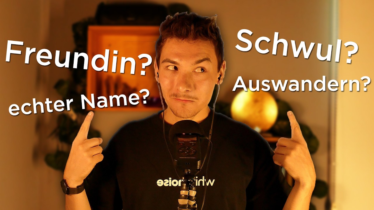 Ich beantworte ALLES! (ASMR Q&A)