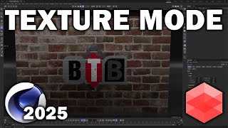 Cinema 4d 2025: Texture Mode