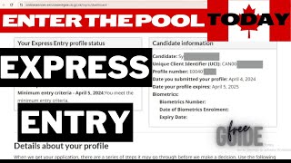 How to create Express Entry profile for IRCC Canada PR | Step by step process 2024 guide for free