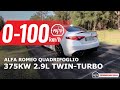 2021 Alfa Romeo Giulia Quadrifoglio 0-100km/h & engine sound