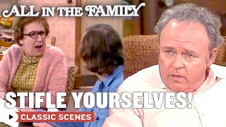The Bunkers Receive a Troubling Letter! | All In The Family