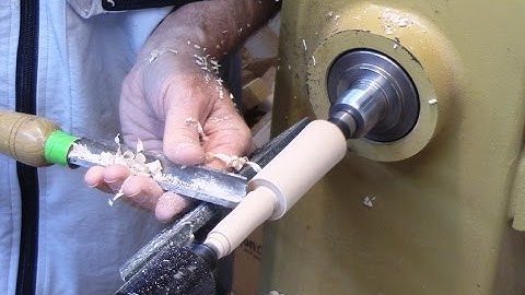 Turn a Wood Morse Taper Mandrel