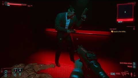 Jackie, where are ya goin? | Cyberpunk elevator bug [NO SPOILERS]