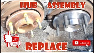 Match Highlights HUB ASSEMBLY/BEARINGS REPLACE (2002-07 BUICK RENDEZVOUS/AZTEK) AWD to FWD CONVERSION