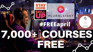 7000+ Courses Free On Pluralsight During April | PLURALSIGHT #FREEapril | PLURALSIGHT Free E-course