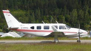 Piper PA-31 Navajo Panther Takeoff