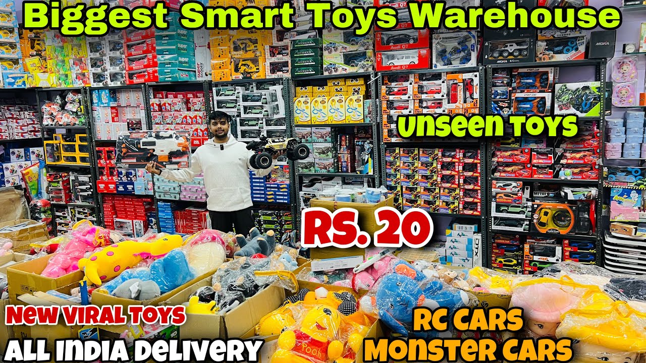 Big Smart Toys Warehouse | Rs. 20 | Unseen Toys | RC Cars | एनोखे Toys | Capital Darshan