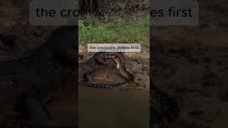 Famous Crocodile Attacks Giant Python | Wild Survival Battle Wealth