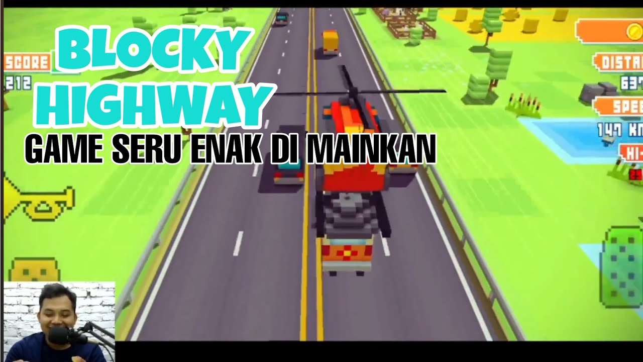 blocky highway game bocil masa kini yang enak di mainkan