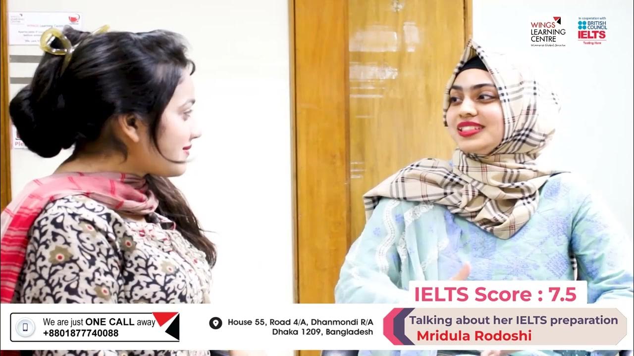 IELTS score 7.5 !!!! Watchout Mridula Rodoshi Success Stories From 𝐭𝐡𝐞