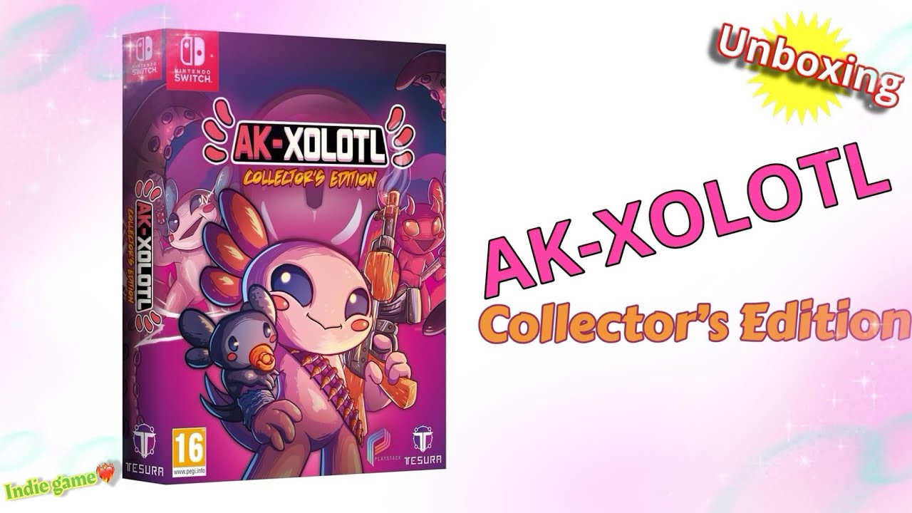 🔫UNBOXING - AK-XOLOTL COLLECTOR’S EDITION - Nintendo Switch