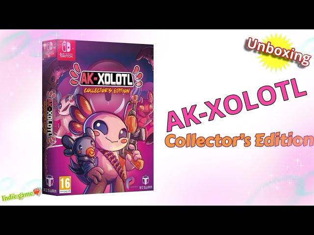🔫UNBOXING - AK-XOLOTL COLLECTOR'S EDITION - Nintendo Switch - YouTube