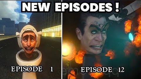 Skibidi Contemporary 1 - 12 All Episodes | G-Toilet VS UTCM (60 FPS REMASTERED) - [Episode 13?]
