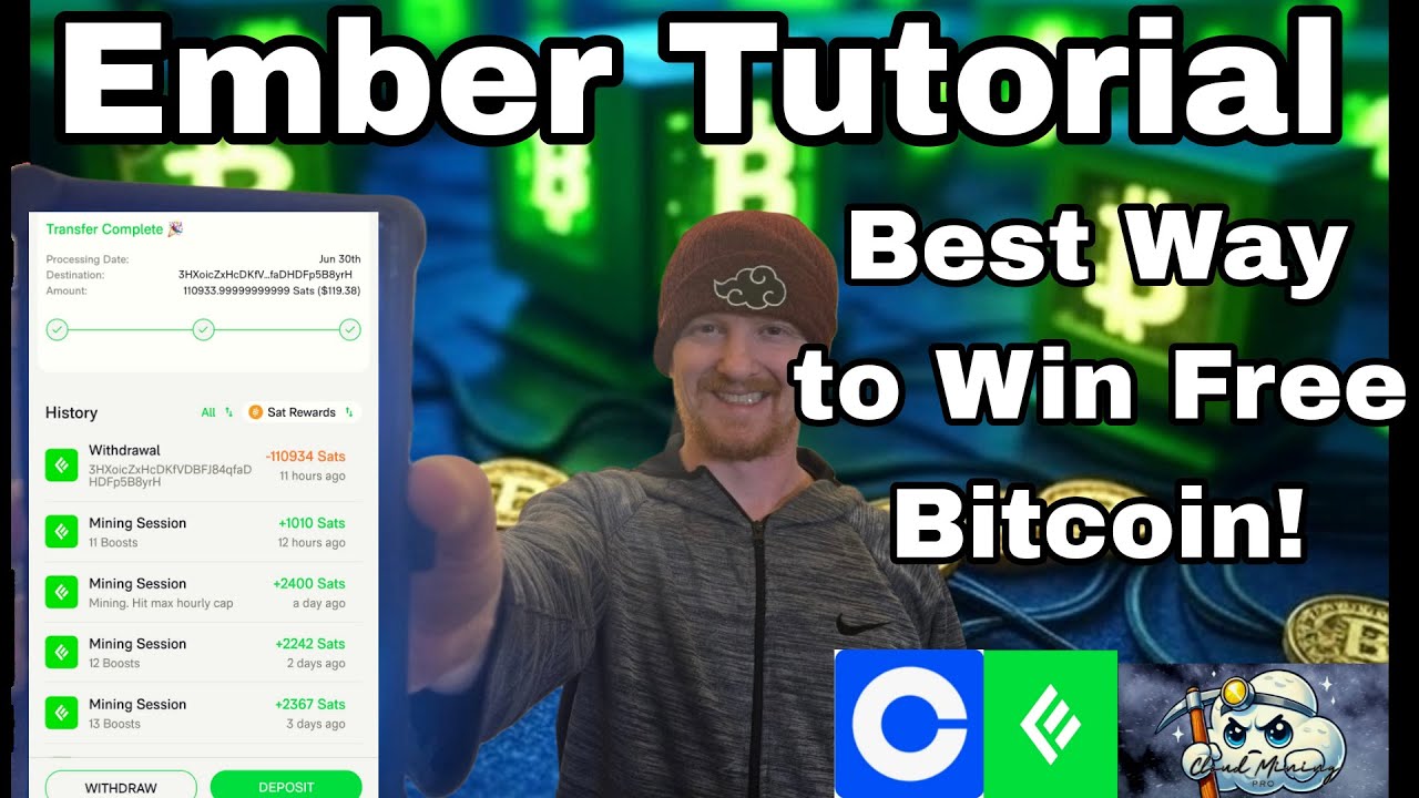 Ember Tutorial - Easiest Way To Win Free Bitcoin & $100+ Withdrawal