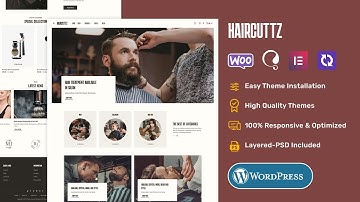 Haircuttz WooCommerce Theme - TemplateTrip