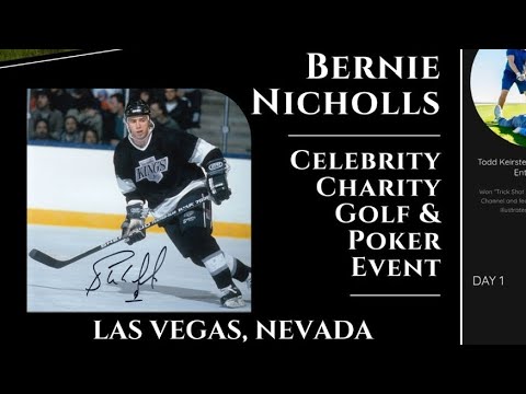 Bernie Nicholls - The Celebrity Hockey Classic Series