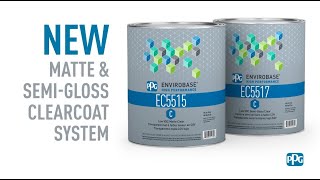 PPG Matte and Semi-Gloss Clearcoat System
