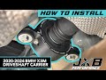 2021 bmw x3m comp driveshaft carrier install bmw13a0  jxb performance