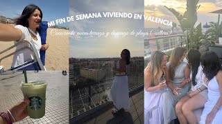 MI PRIMER VLOG: VIVIENDO EN VALENCIA: VINITO CON AMIGAS + DOMINGO DE PLAYA