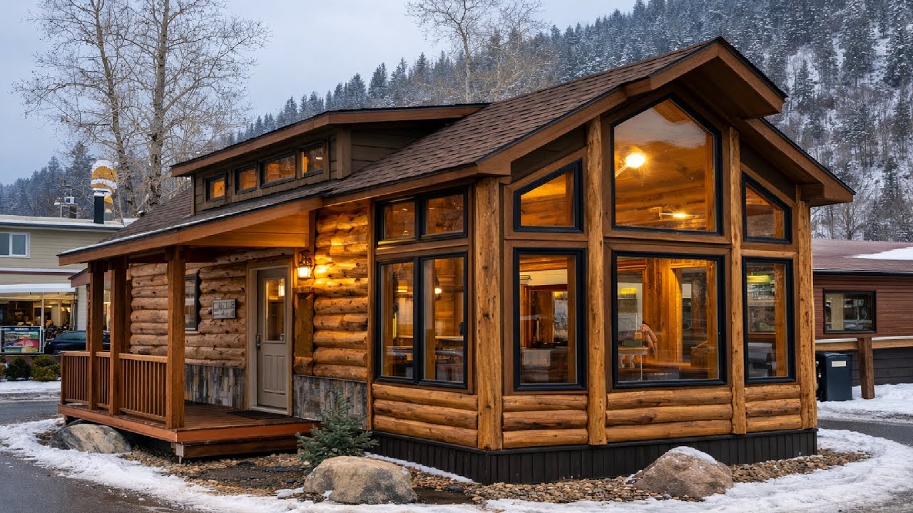 Почему этот дом на колесах площадью 399 кв. футов может оказаться самым очаровательным из всех су...