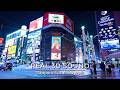 【4K ASMR】雪のすすきの歩く 札幌 日本|Snowy Night Walk in Sapporo Ambience Susukino|散歩 睡眠 リラックス バイノーラル 環境音 作業用